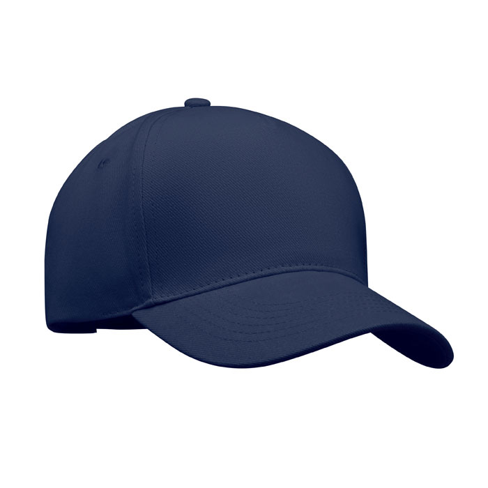 Casquette de baseball promotionnelle à 5 pans Marine foncé